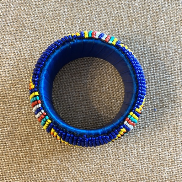 Large Beaded Bangle - Picture 4 of 8